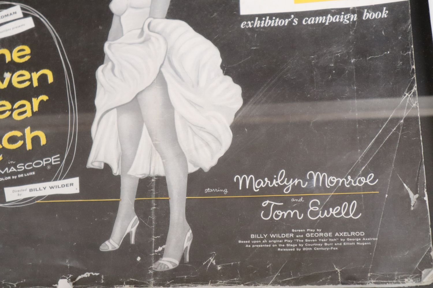 Marilyn Monroe, Seven Year Itch exhibitors campaign book